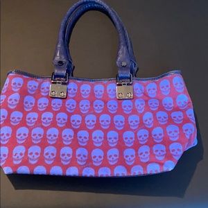 Rare Treesje Mortale Skull Tote/Hobo